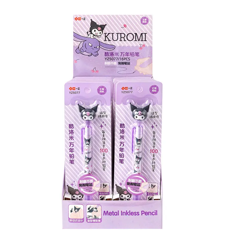 Ii Gen Sanrio Kuromi Everlasting Pencil No Mechanical Pencil Large Cute Cartoon High Appearance For Writing
Ii Gen Sanrio Kuromi Everlasting Pencil No Mechanical Pencil Large Cute Cartoon High Appearance For Writing