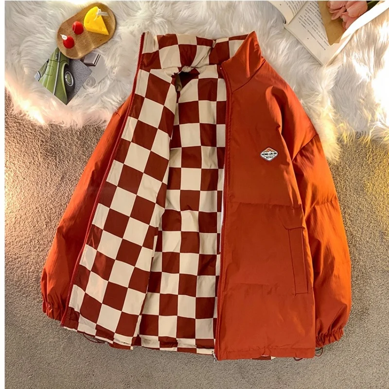 Women's New Arrival Two-Way Wearable Checkered Oversized Winter Thicken Cozy Down Coat
Women's New Arrival Two-Way Wearable Checkered Oversized Winter Thicken Cozy Down Coat