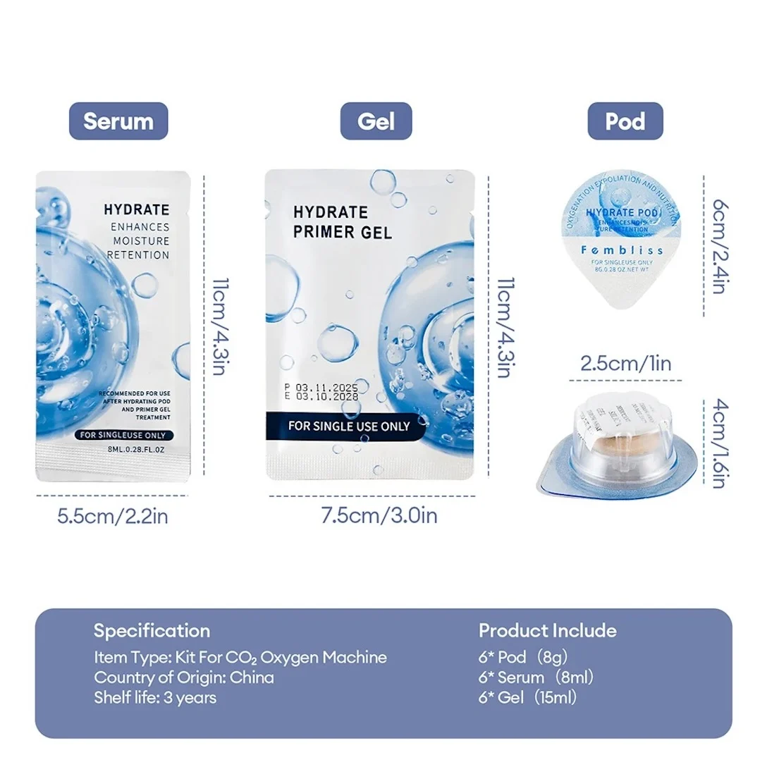 Factory Price 7 Types Wholesale Co2 Oxygen Bubble Pods Capsule Facial Serum Kit Detox Glam Oxygen Pods for Facial Spa
Factory Price 7 Types Wholesale Co2 Oxygen Bubble Pods Capsule Facial Serum Kit Detox Glam Oxygen Pods for Facial Spa