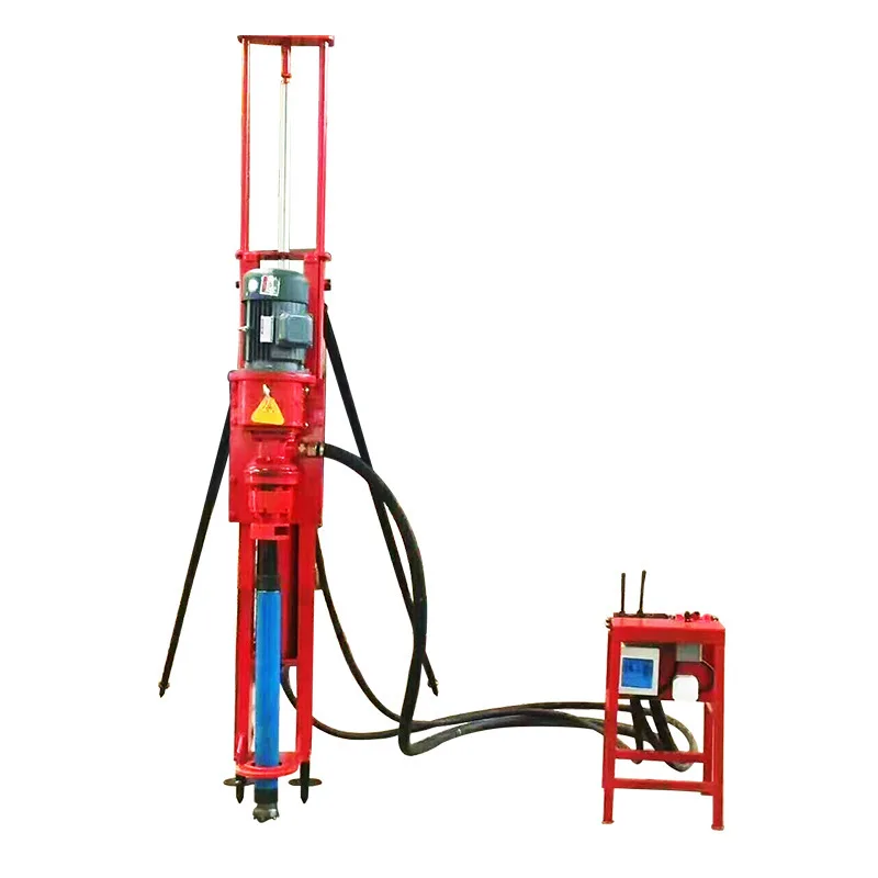 Portable DTH Drilling Rig Slope Support Rock Drilling Hole Mountain Hole Drilling
Portable DTH Drilling Rig Slope Support Rock Drilling Hole Mountain Hole Drilling