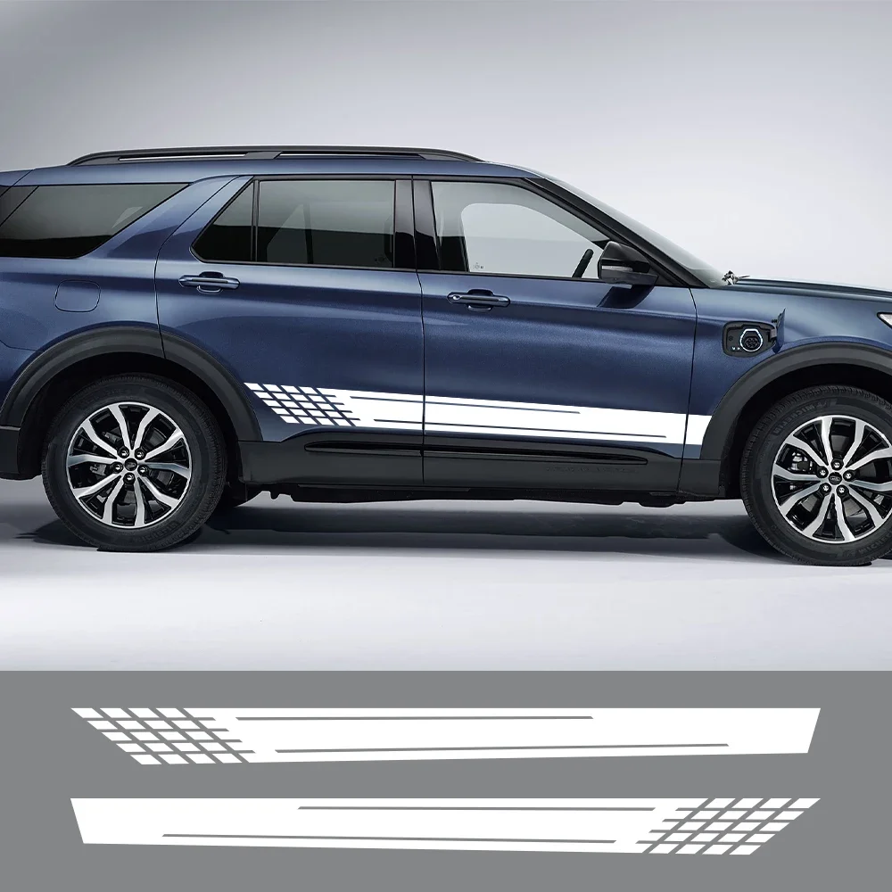 2Pcs Car Sticker Auto Vinyl Film Decals For Ford Explorer 1 2 3 4 5 6 Side Racing Sport Styling Car Styling Accessories 200x15cm
2Pcs Car Sticker Auto Vinyl Film Decals For Ford Explorer 1 2 3 4 5 6 Side Racing Sport Styling Car Styling Accessories 200x15cm