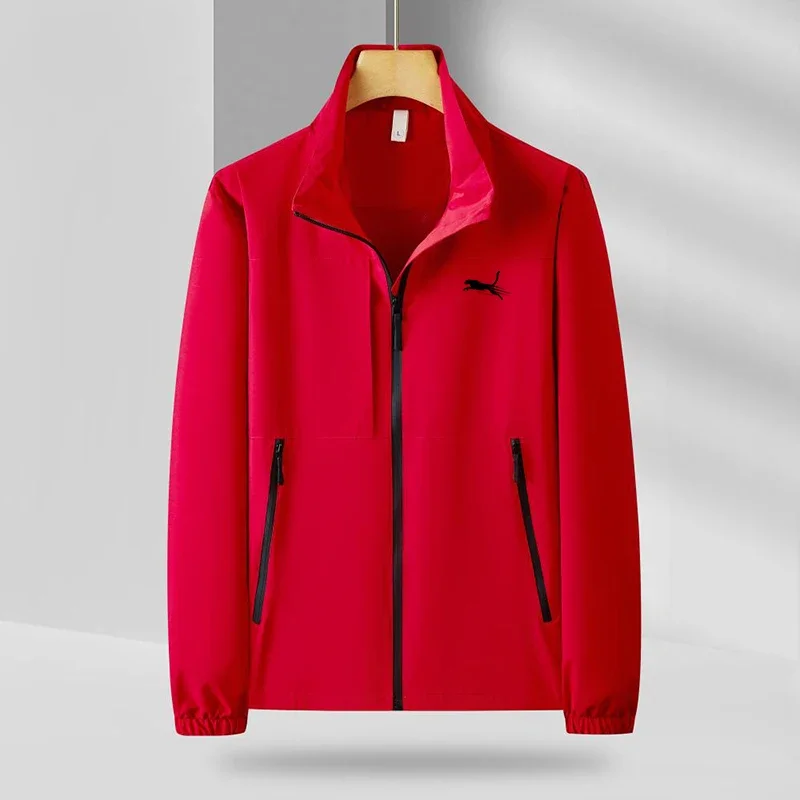 Spring Autumn new men high-end thin jacket coat fashionable casual print windproof waterproof standing collar submachine jacket
Spring Autumn new men high-end thin jacket coat fashionable casual print windproof waterproof standing collar submachine jacket