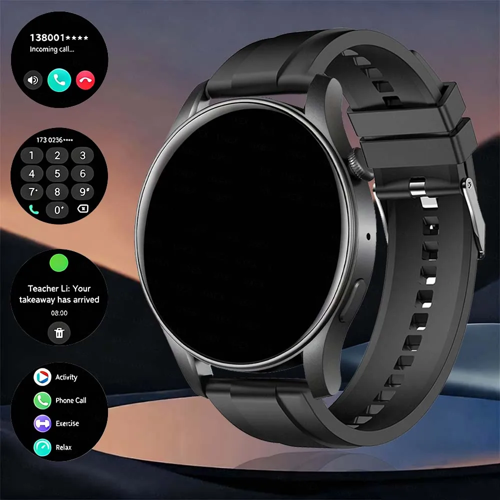 New Round 1.52" Extra-Large Screen Smartwatch Wireless Call Men Women With More Sports Modes Calculator Smart Watches Business
New Round 1.52" Extra-Large Screen Smartwatch Wireless Call Men Women With More Sports Modes Calculator Smart Watches Business