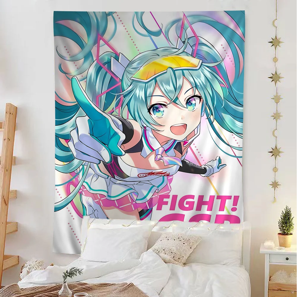 Cute Cartoon H-HatsuneS M-MikuS Hanging Bohemian Tapestry Bohemian Wall Tapestries Mandala Cheap Hippie Wall Hanging
Cute Cartoon H-HatsuneS M-MikuS Hanging Bohemian Tapestry Bohemian Wall Tapestries Mandala Cheap Hippie Wall Hanging