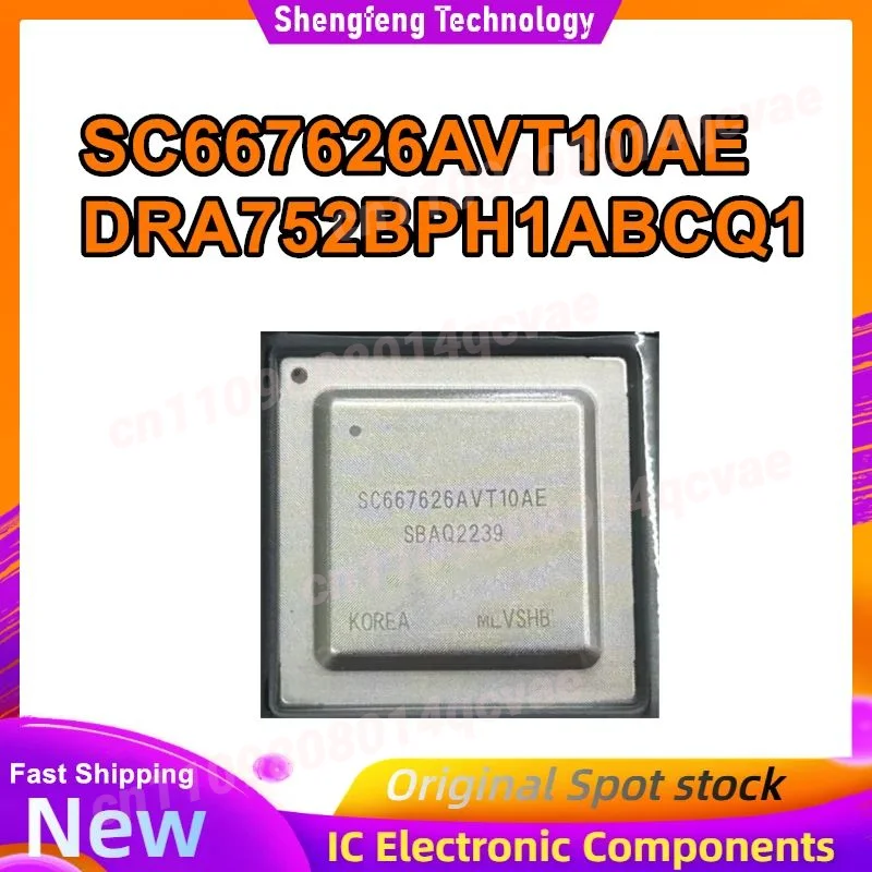 SC667626AVT10AE DRA752BPH1ABCQ1 BGA IC чипсет Новинка в наличии
SC667626AVT10AE DRA752BPH1ABCQ1 BGA IC чипсет Новинка в наличии