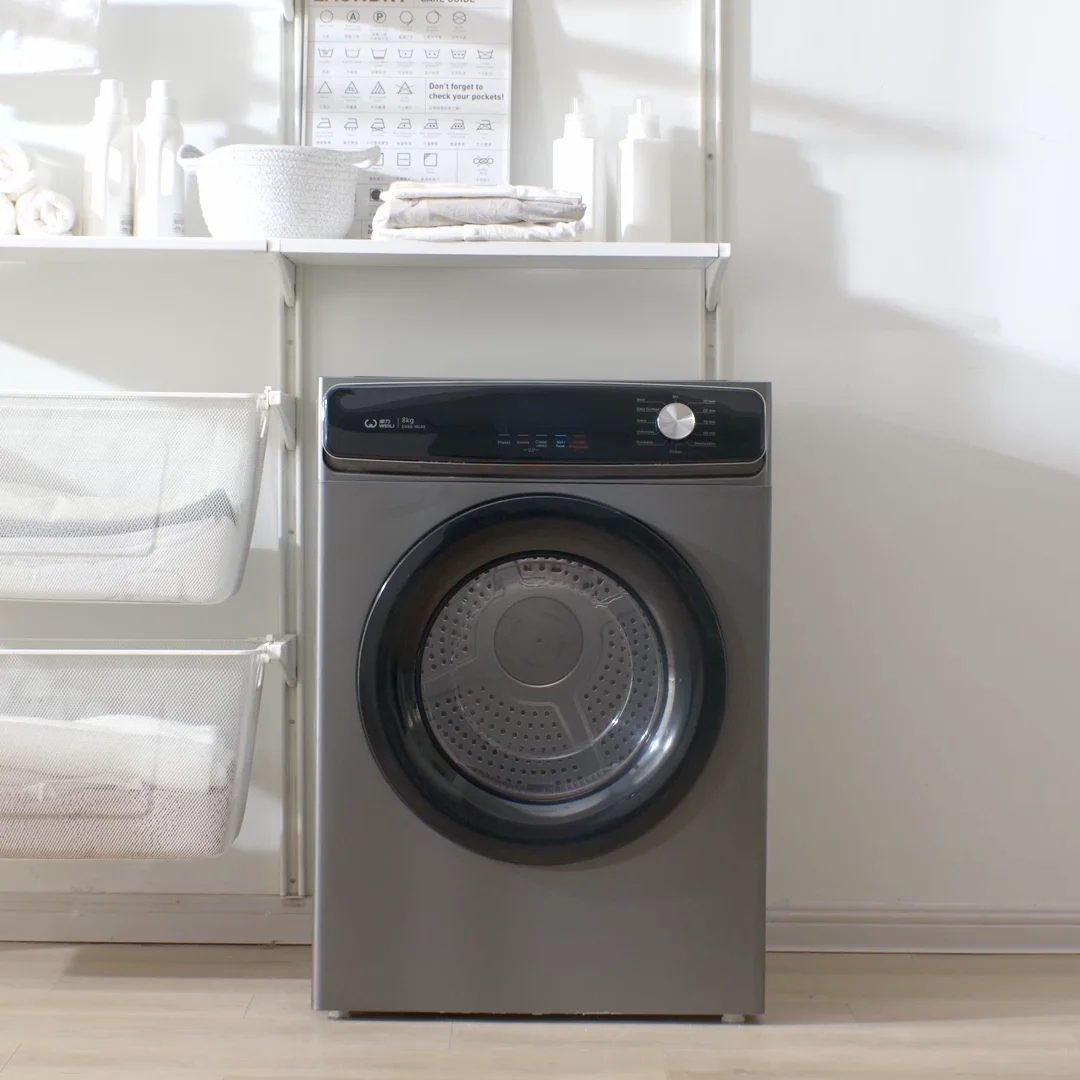 Tumble Dryer 8Kg Smart Electric Heated Clothes Dryer Clothes Drying Machine for Home
Tumble Dryer 8Kg Smart Electric Heated Clothes Dryer Clothes Drying Machine for Home