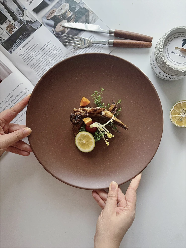 Matte Large Cerc Dinner Plate Steak Salad Course Restaurant Quali American Sle Underglaze Color Dinnerware
Matte Large Cerc Dinner Plate Steak Salad Course Restaurant Quali American Sle Underglaze Color Dinnerware