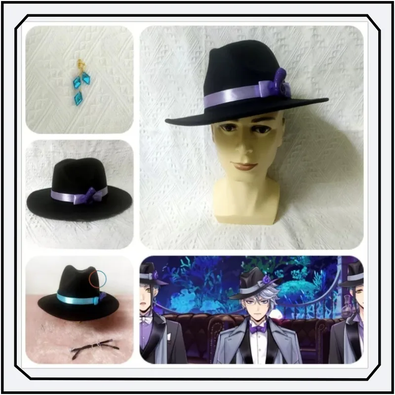 Azul Ashengrotto hat glasses accessories Disney Twisted-Wonderland Creativity role-playing comic convention Accessories
Azul Ashengrotto hat glasses accessories Disney Twisted-Wonderland Creativity role-playing comic convention Accessories