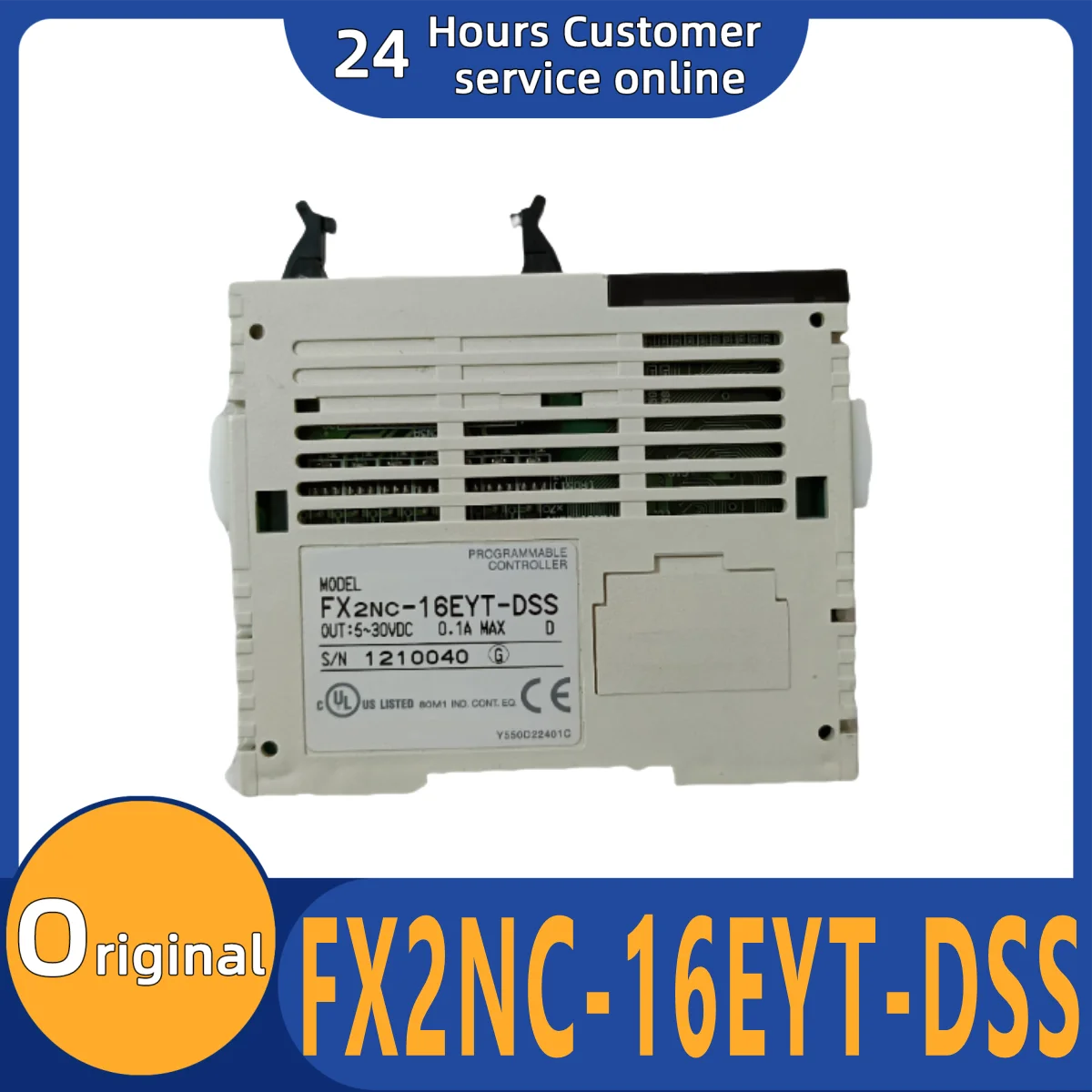 New original module FX2NC-16EYT-DSS FX2NC-16EX FX2NC-16EX-T FX2NC-16EYT FX2NC-16EYR-T
New original module FX2NC-16EYT-DSS FX2NC-16EX FX2NC-16EX-T FX2NC-16EYT FX2NC-16EYR-T
