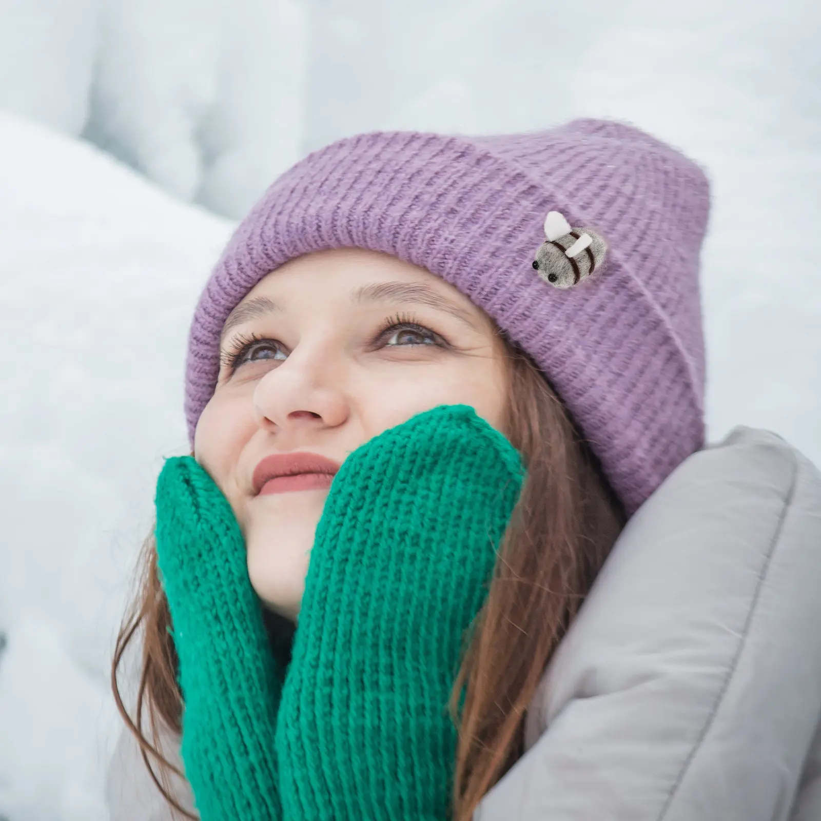 10Pcs Felt Bee Charms for Crafts Cute Mini Bees with Thread Sewing Fixation Ideal for DIY Costume Accessories Handmade
10Pcs Felt Bee Charms for Crafts Cute Mini Bees with Thread Sewing Fixation Ideal for DIY Costume Accessories Handmade