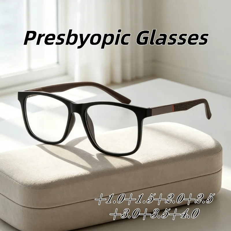 New Stylish Vintage Business Style Anti Blue Light Reading Glasses Trendy Outdoor Traveling Business Style Presbyopia Eyeglasses
New Stylish Vintage Business Style Anti Blue Light Reading Glasses Trendy Outdoor Traveling Business Style Presbyopia Eyeglasses