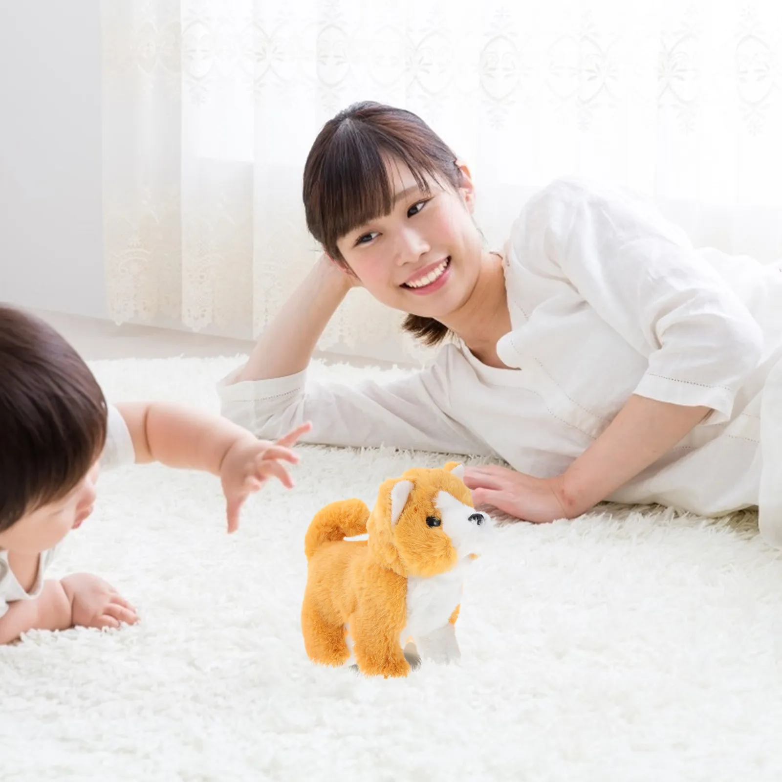 Электрическая интерактивная игрушка-собака для детей: 1 шт., имитация лая и ходьбы, развивающая и увлекательная игрушка для обучения и развлечения
Электрическая интерактивная игрушка-собака для детей: 1 шт., имитация лая и ходьбы, развивающая и увлекательная игрушка для обучения и развлечения