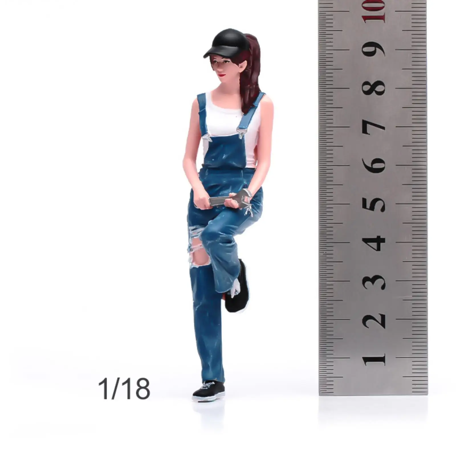 1:18 Girl Mechanic Model, Mini Female Auto Repair Specialist, Tiny People Figurine for Miniature Scene
1:18 Girl Mechanic Model, Mini Female Auto Repair Specialist, Tiny People Figurine for Miniature Scene