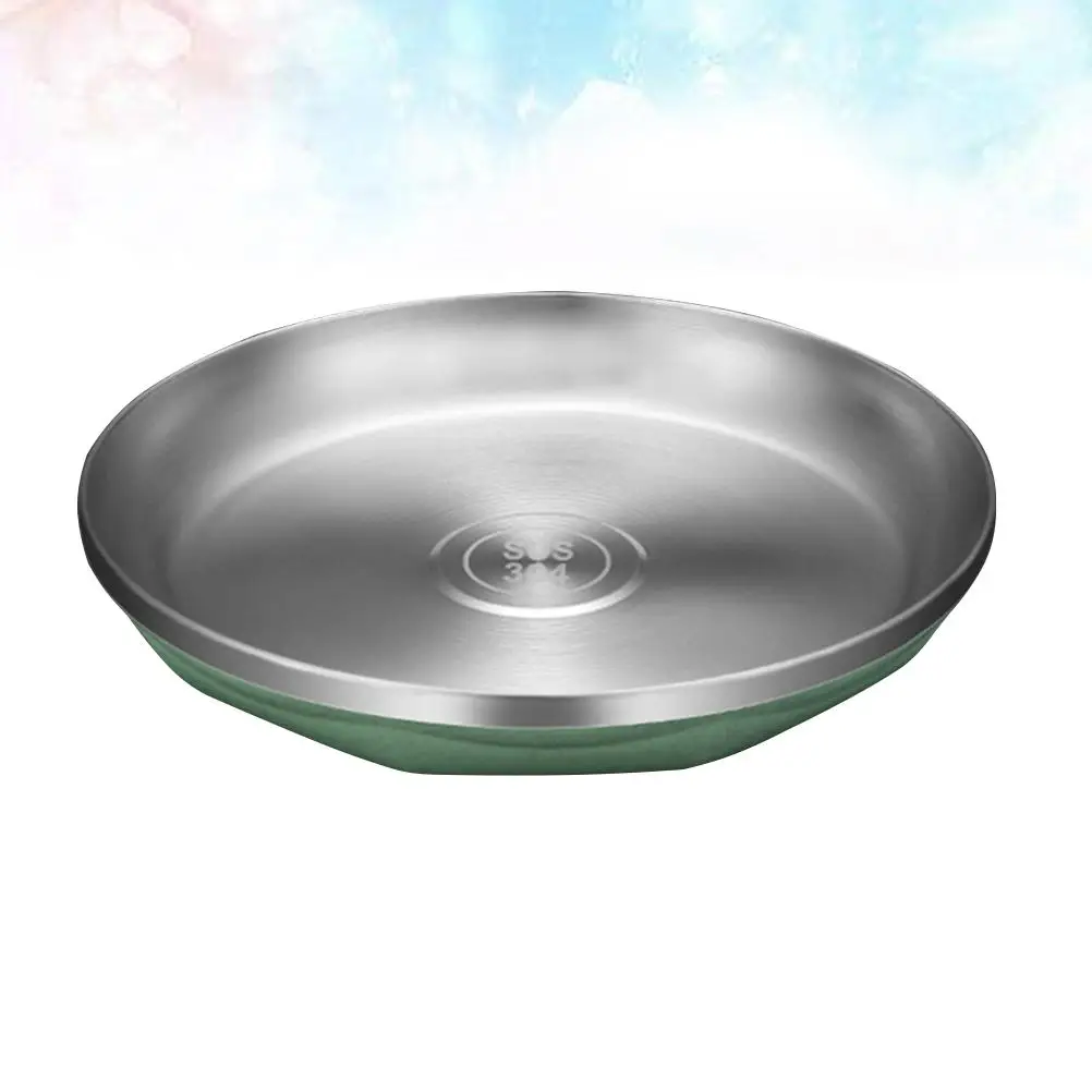 Stainless Steel Plate Round Food Plate Heat Resistant Lightweight BBQ Cake Breakfast Restaurant Hotel Household
Stainless Steel Plate Round Food Plate Heat Resistant Lightweight BBQ Cake Breakfast Restaurant Hotel Household
