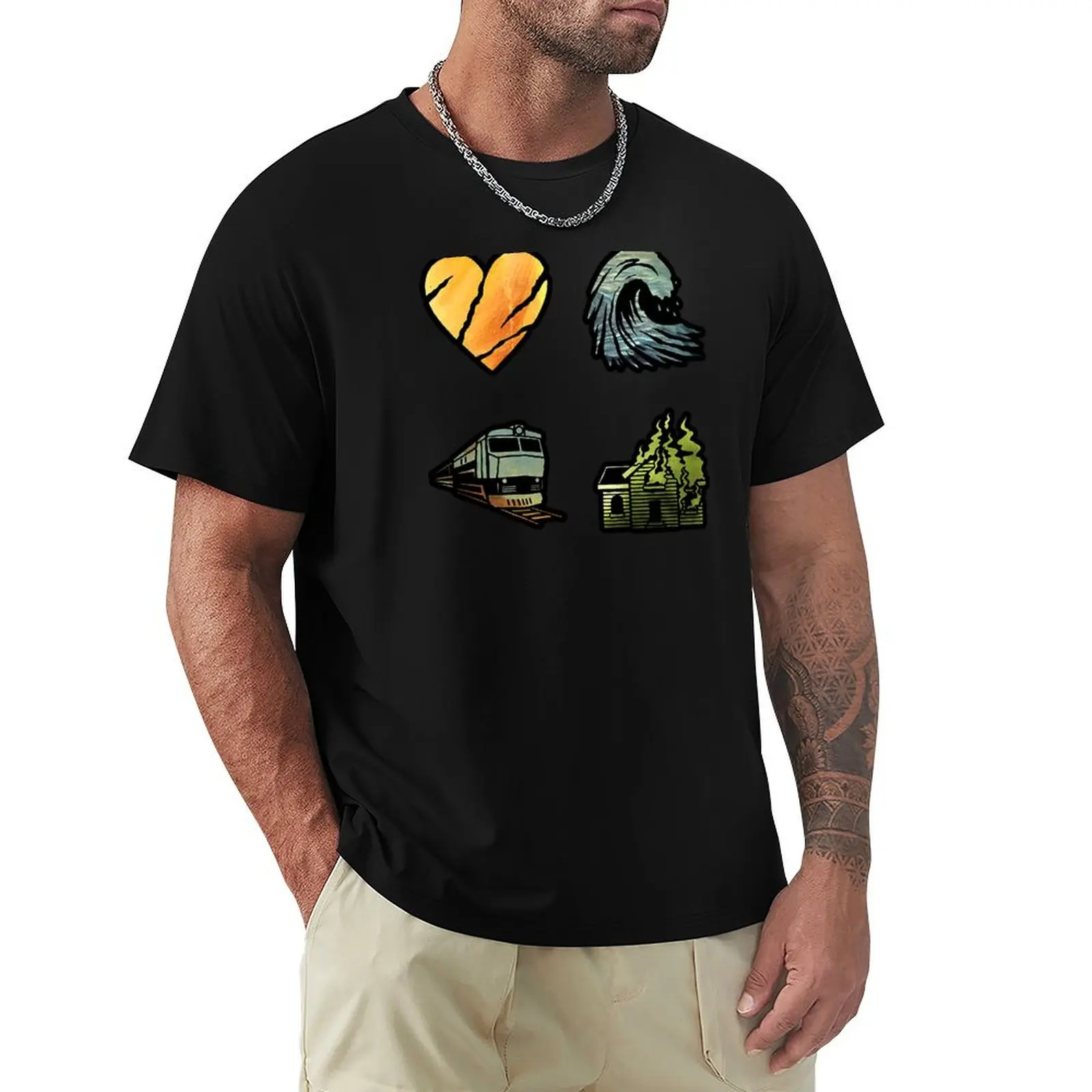 Silverstein T-Shirt animal prinfor boys luxury clothing labubu topping blacks mens designer clothes
Silverstein T-Shirt animal prinfor boys luxury clothing labubu topping blacks mens designer clothes