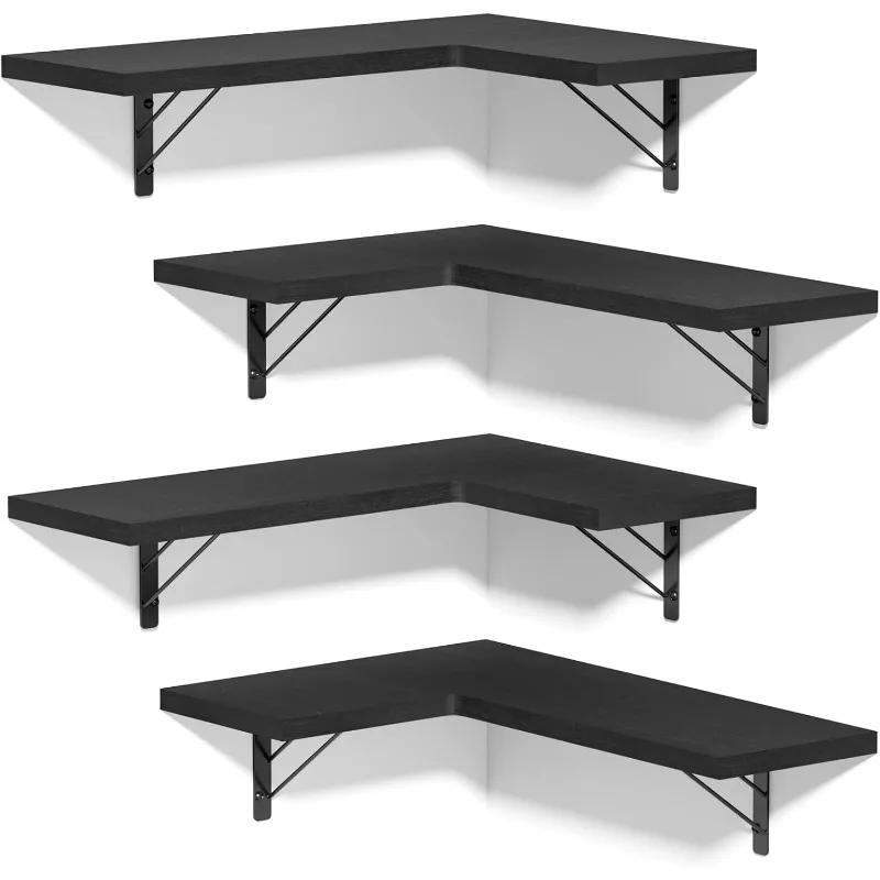 Corner Shelf Wall Mounted,Floating Wall Shelves for Storage,Rustic Wood Hanging Shelves for Display
Corner Shelf Wall Mounted,Floating Wall Shelves for Storage,Rustic Wood Hanging Shelves for Display