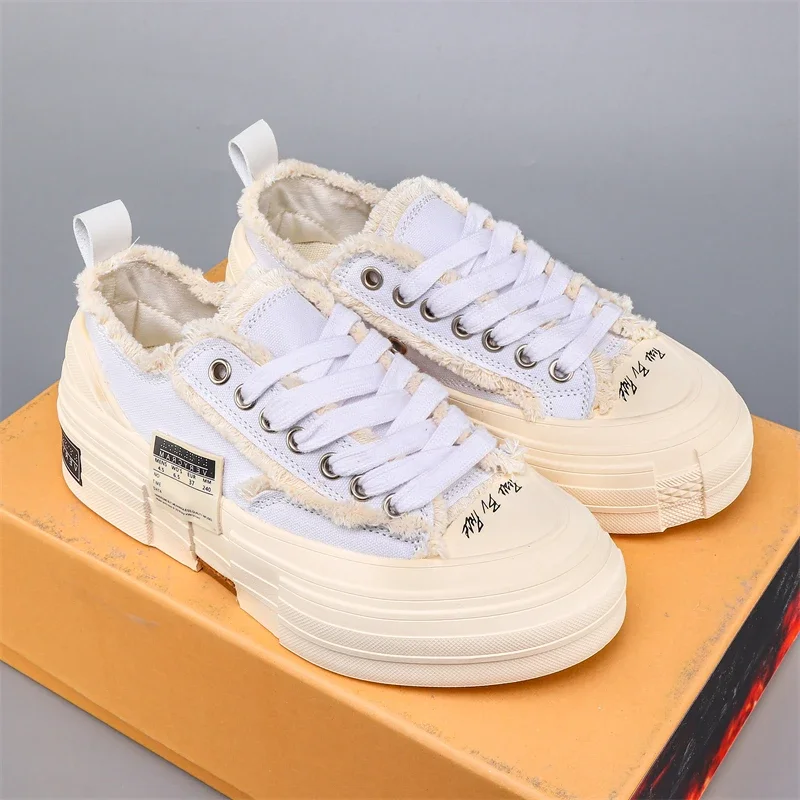 Versatile canvas shoes, niche silk shoes, women's thick soled summer new flat sole single shoes
Versatile canvas shoes, niche silk shoes, women's thick soled summer new flat sole single shoes