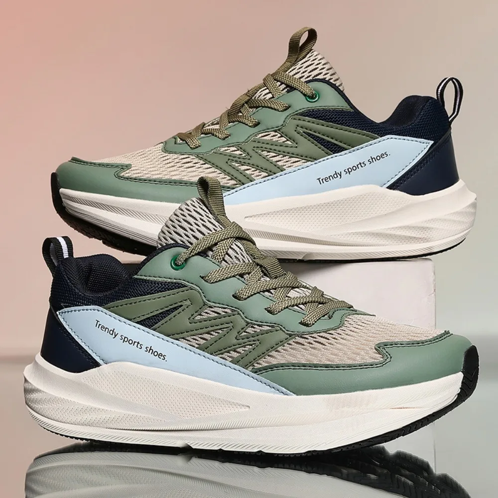 Wide Fit Men Sports Sneakers Breathable Mesh Upper Shock Absorb Casual Running Trainers Multi Colors Available
Wide Fit Men Sports Sneakers Breathable Mesh Upper Shock Absorb Casual Running Trainers Multi Colors Available
