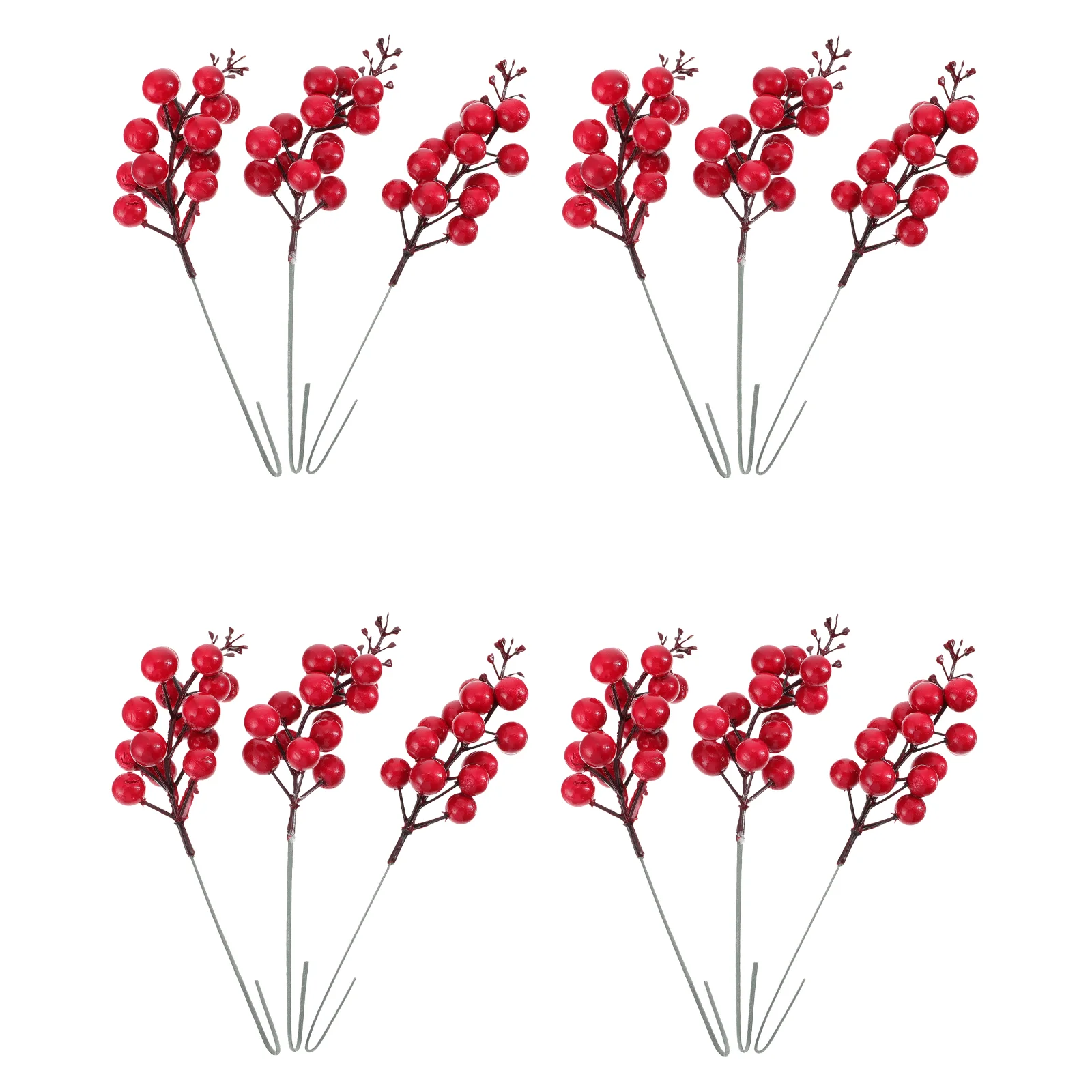 12 Pcs Artificial Berries Stems Christmas Decorations Realistic Berry Ornaments Holly Branches Garland
12 Pcs Artificial Berries Stems Christmas Decorations Realistic Berry Ornaments Holly Branches Garland