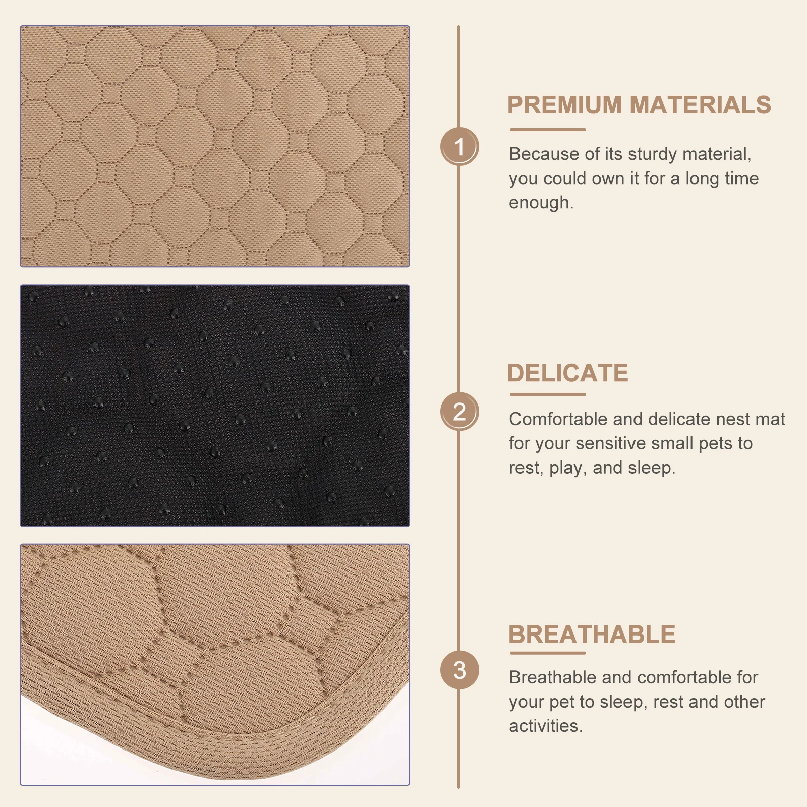 Washable Pet Pee Cushion Hamster Bedding Chinchilla Cage Liner Absorbent Reusable Small Animals Bedding Comfortable Nest Mat
Washable Pet Pee Cushion Hamster Bedding Chinchilla Cage Liner Absorbent Reusable Small Animals Bedding Comfortable Nest Mat