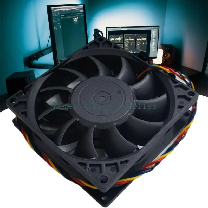 K43B FFB0912SH 92x92x25mm DC12V 1.04A 4100RPM Cooling Fan, Low Noise High for Electronic Devices
K43B FFB0912SH 92x92x25mm DC12V 1.04A 4100RPM Cooling Fan, Low Noise High for Electronic Devices