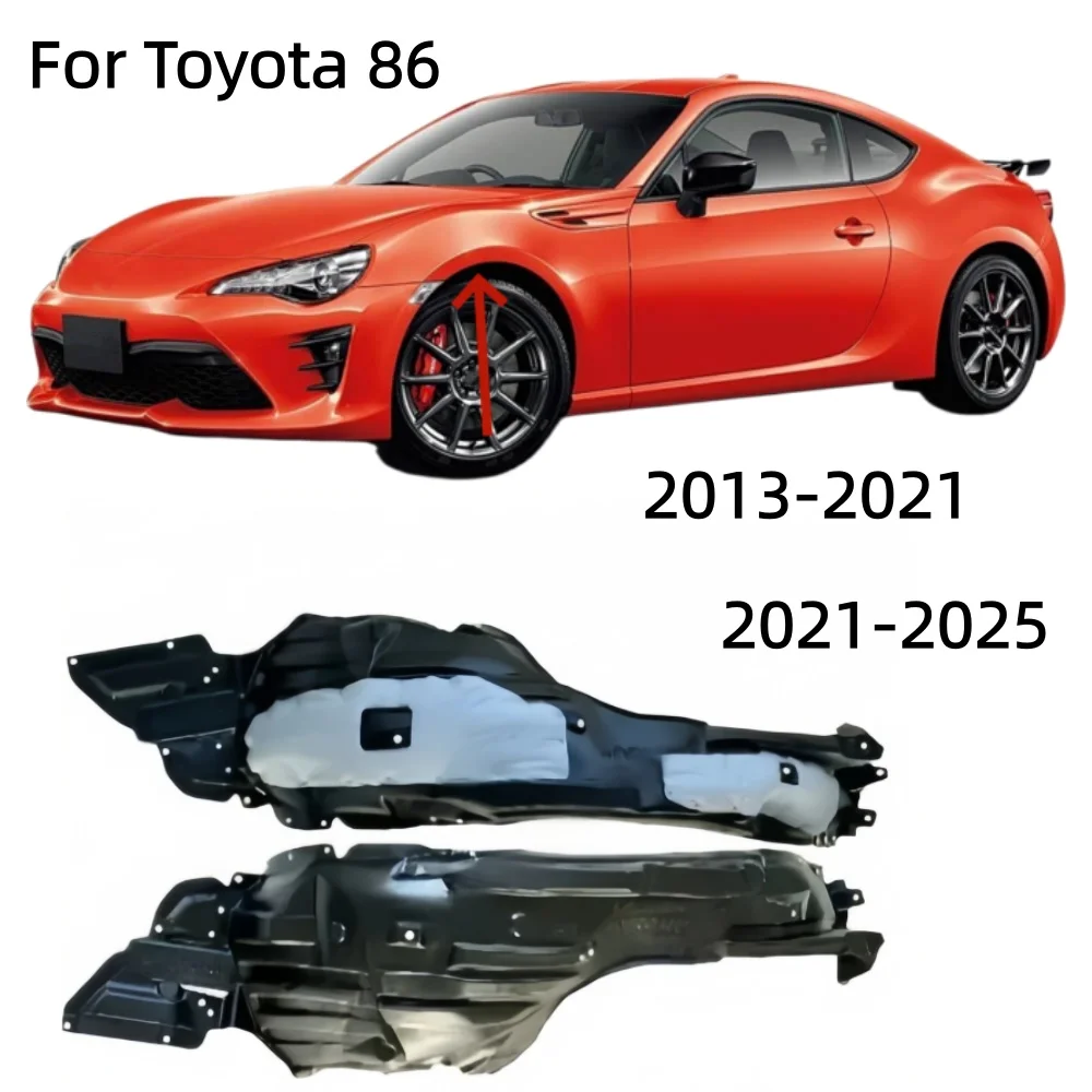 For Toyota 86 front wheel liner mudguard 2013-2025
For Toyota 86 front wheel liner mudguard 2013-2025