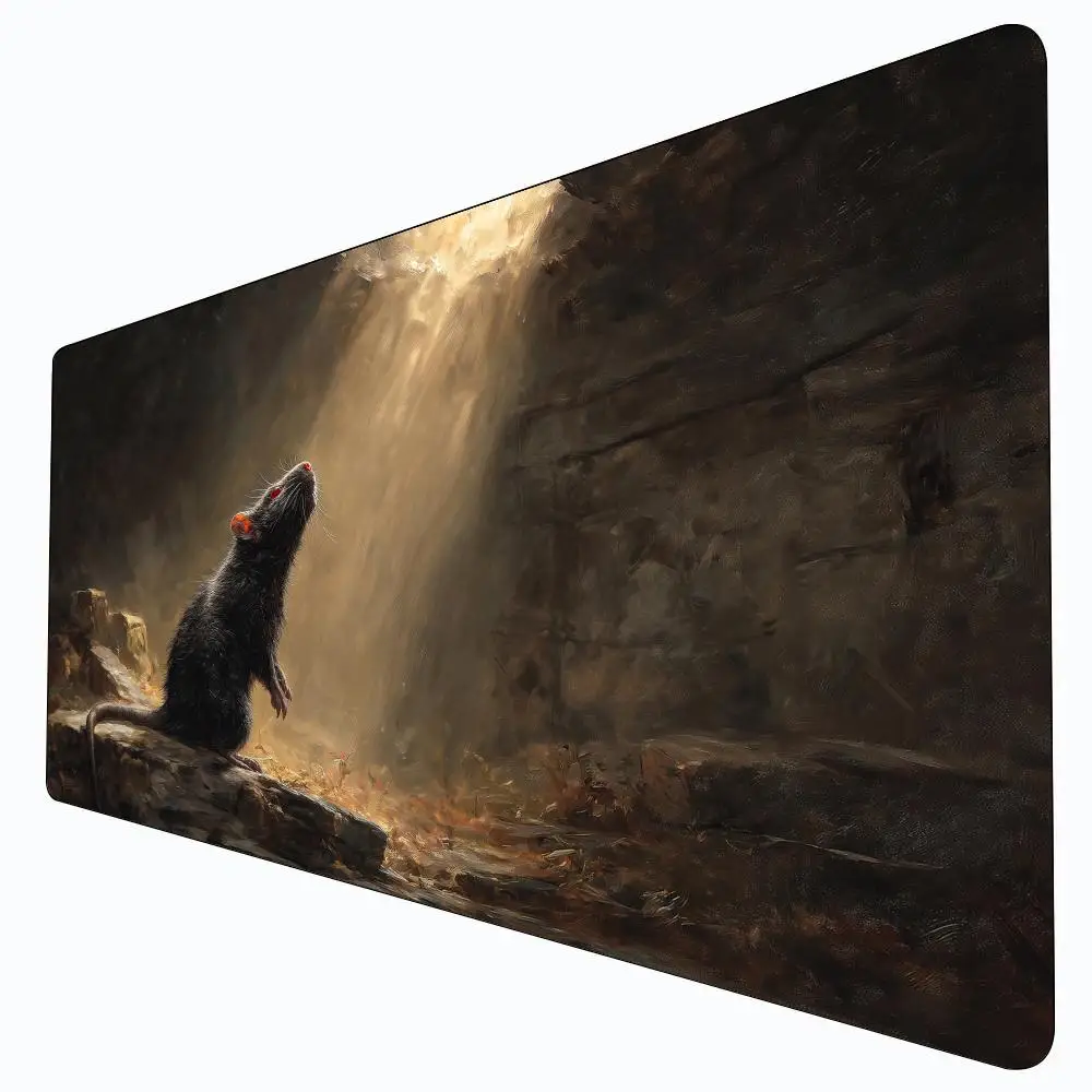 Red-eyed Black Rat MTG Playmat Magic Card Battle Mat Non-Slip Durable 35X60CM Commander playmat Board Game Mat for TCG card pad
Red-eyed Black Rat MTG Playmat Magic Card Battle Mat Non-Slip Durable 35X60CM Commander playmat Board Game Mat for TCG card pad