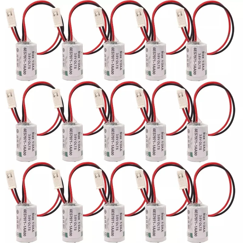 15-Piece Replacement Programmable Programmable Battery for 6ES7971-1AA00-0AA0 3.6V LS14250-
15-Piece Replacement Programmable Programmable Battery for 6ES7971-1AA00-0AA0 3.6V LS14250-