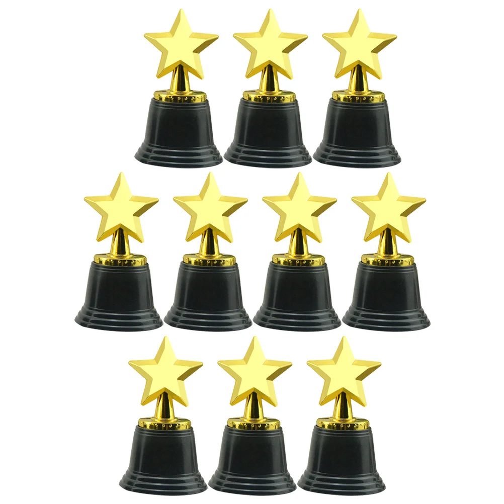 10 Pcs Mini Star Trophies Plastic Awards For Kids Reward Party Favors Celebration Decorations Children Trophy Games Toys
10 Pcs Mini Star Trophies Plastic Awards For Kids Reward Party Favors Celebration Decorations Children Trophy Games Toys