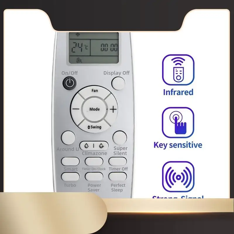 Замените пульт дистанционного управления переменным током DG11L1-53 для пульта дистанционного управления кондиционером Hisense N36R
Замените пульт дистанционного управления переменным током DG11L1-53 для пульта дистанционного управления кондиционером Hisense N36R