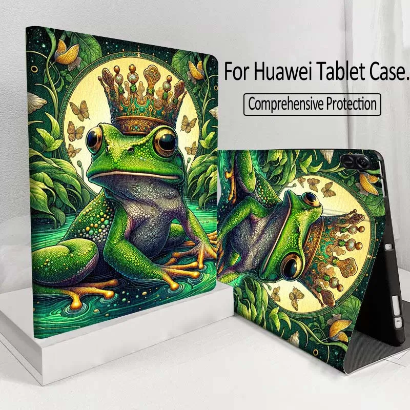 Cartoon Frog Crown Art For Huawei MatePad M5 T5 SE 11 Pro Honor Tab 5 V7 V8 X9 GT 10.1 10.8 Inch Tablet Case Cover
Cartoon Frog Crown Art For Huawei MatePad M5 T5 SE 11 Pro Honor Tab 5 V7 V8 X9 GT 10.1 10.8 Inch Tablet Case Cover