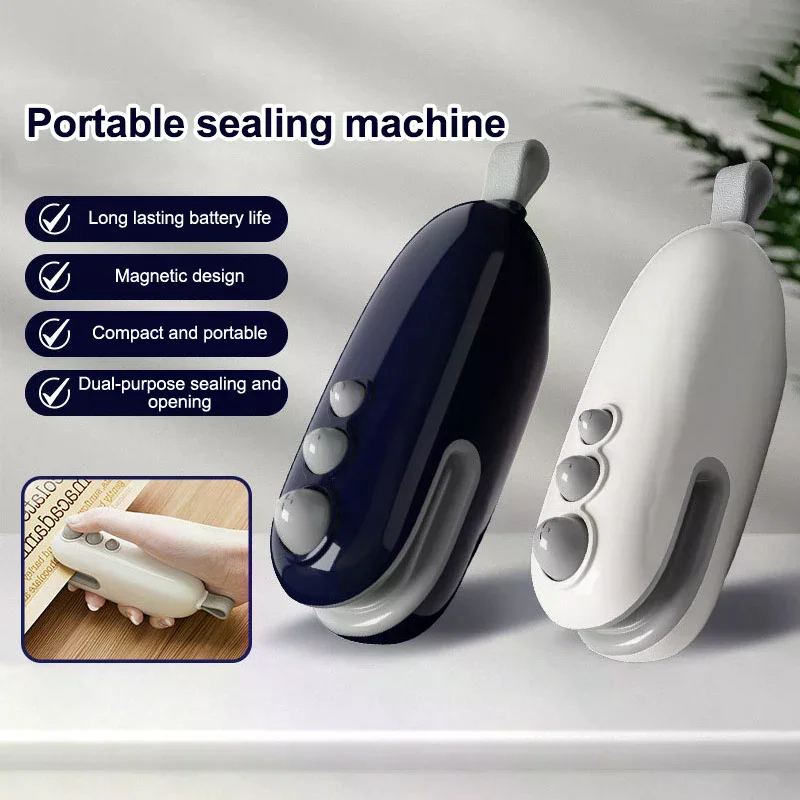 Ручной мини-электрический термосварщик - портативный инструмент для запечатывания и резки пакетов 3-в-1 для пищевой пластиковой упаковки
Ручной мини-электрический термосварщик - портативный инструмент для запечатывания и резки пакетов 3-в-1 для пищевой пластиковой упаковки