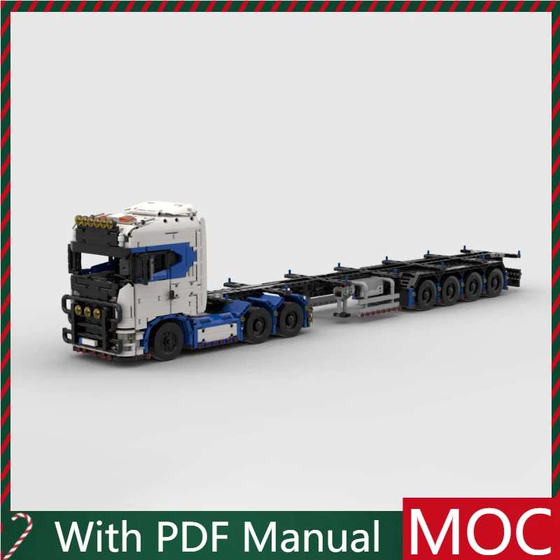 Новинка 1931, шт., Moc, высокотехнологичная инженерная планшетная модель прицепа, строительные блоки, сборка кирпичей, игрушки, детский образовательный подарок на день рождения
Новинка 1931, шт., Moc, высокотехнологичная инженерная планшетная модель прицепа, строительные блоки, сборка кирпичей, игрушки, детский образовательный подарок на день рождения