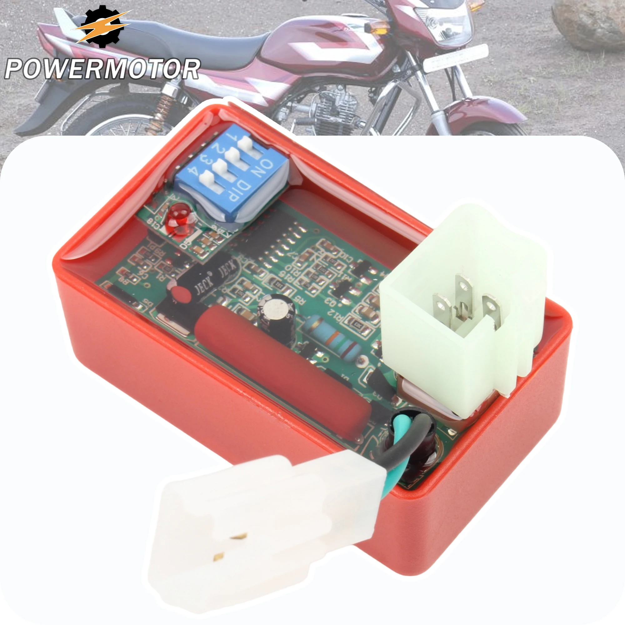 7 Pin Motorcycle DC CDI Racing Box With DIP Switch High Performance Ignition Parts For KAWASAKI BAJAJ CT100 CT 100 100CT 100 CT
7 Pin Motorcycle DC CDI Racing Box With DIP Switch High Performance Ignition Parts For KAWASAKI BAJAJ CT100 CT 100 100CT 100 CT