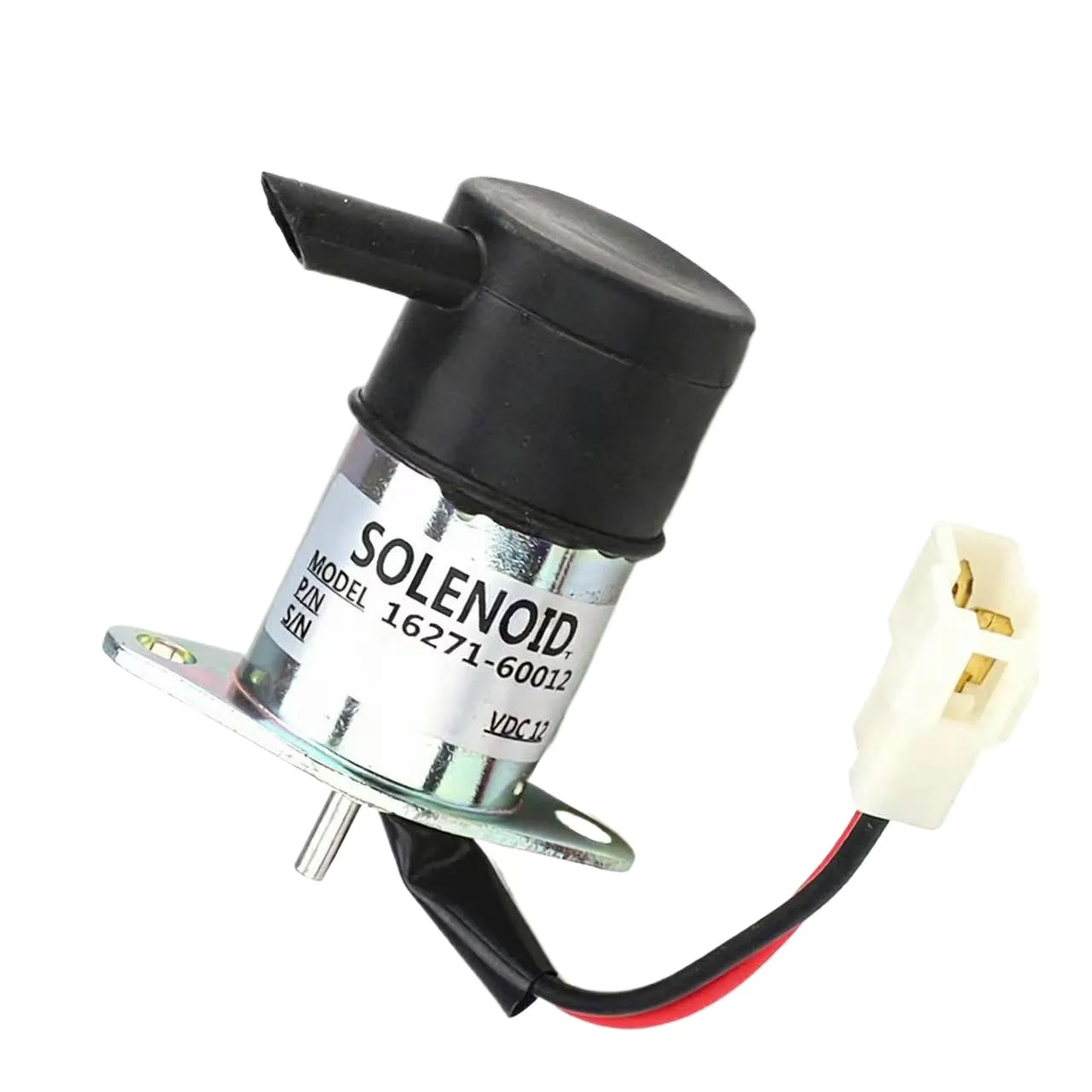 052600-4151 16271-60012 12V Fuel Shut Off Solenoid for Kubota D1105 D1005 V1505 BX2200D BX23D BX2660D BX2670 ZD1211 ZD331LP
052600-4151 16271-60012 12V Fuel Shut Off Solenoid for Kubota D1105 D1005 V1505 BX2200D BX23D BX2660D BX2670 ZD1211 ZD331LP