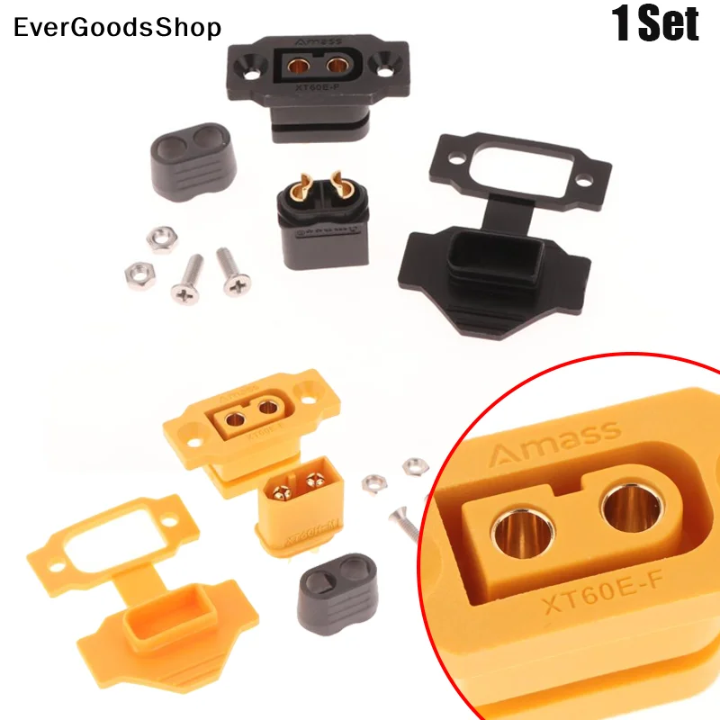 New 1 Set Black Yellow Female Plug With Cover XT60E-F Connector Portable Wire Cable Plug For RC FPV Motor ESC Accessories
New 1 Set Black Yellow Female Plug With Cover XT60E-F Connector Portable Wire Cable Plug For RC FPV Motor ESC Accessories
