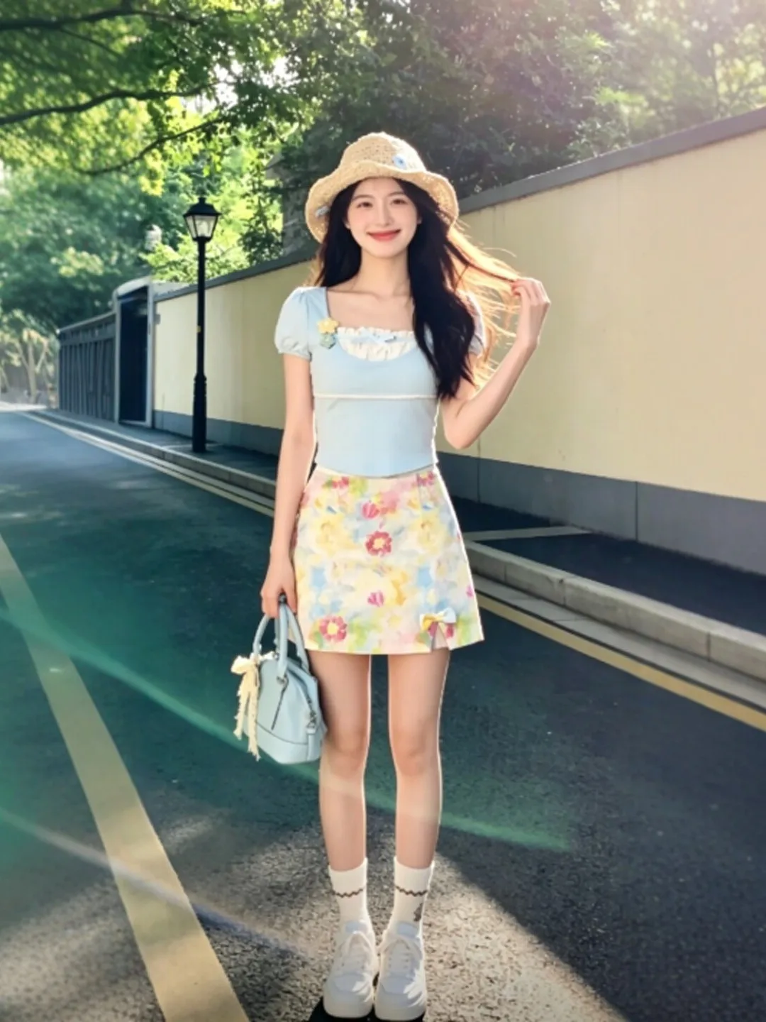 Summer Atmosphere Printed Top Skirt Set Women's Fashion Comfortable Short Sleeve T-Shirt Cotton High Waist Dress Outfit
Summer Atmosphere Printed Top Skirt Set Women's Fashion Comfortable Short Sleeve T-Shirt Cotton High Waist Dress Outfit