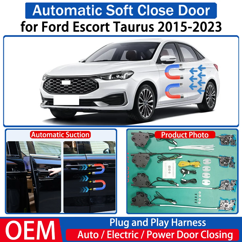 for Ford Escort Taurus 2015-2023 Car OEM Automatic Soft Close Door Electric Suction Kit Auto Power Closing System Plug&play
for Ford Escort Taurus 2015-2023 Car OEM Automatic Soft Close Door Electric Suction Kit Auto Power Closing System Plug&play