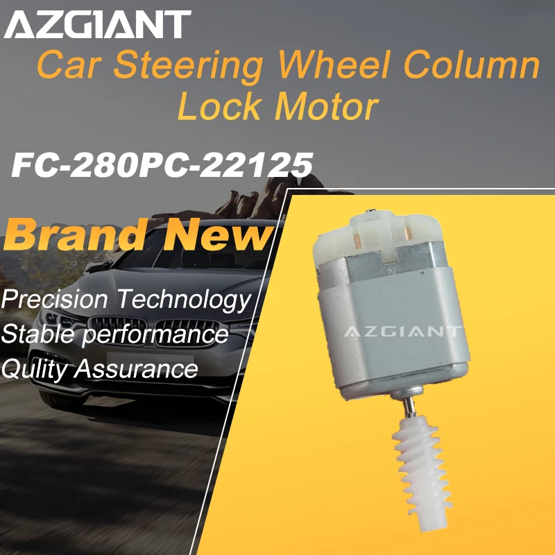 AZGIANT For 2017 Chevrolet Corvette Car Steering Wheel Column Lock Actuator High-Speed FC-280PC-22125 Repair Kit 12800RPM
AZGIANT For 2017 Chevrolet Corvette Car Steering Wheel Column Lock Actuator High-Speed FC-280PC-22125 Repair Kit 12800RPM