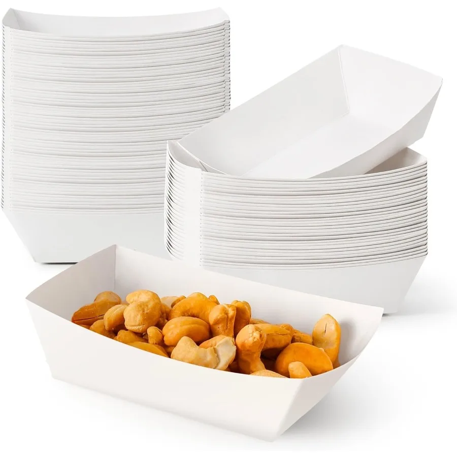 [1000 упаковок, 0,5 фунта, бумажные подносы для еды, сверхмощные одноразовые пищевые лодки, белый поднос начо для вечеринок, походов, пикников, карнавала, вмещает
[1000 упаковок, 0,5 фунта, бумажные подносы для еды, сверхмощные одноразовые пищевые лодки, белый поднос начо для вечеринок, походов, пикников, карнавала, вмещает