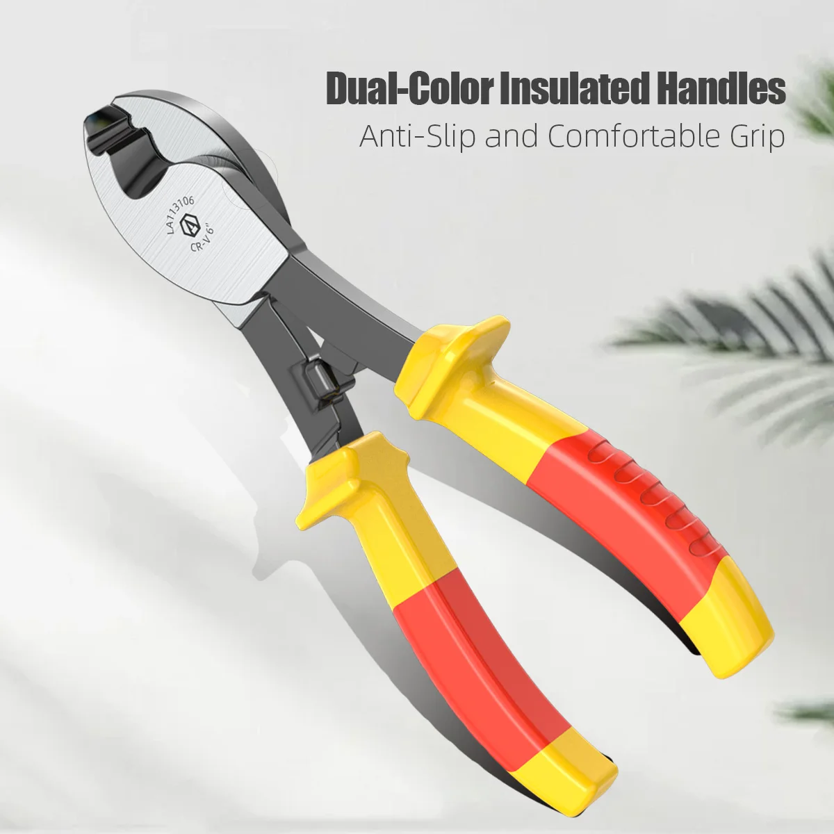 LAOA 1000V Insulated Dual Blade Wire Stripper Electrician Tool Heavy Duty Cable Cutting Pliers for Professional Use
LAOA 1000V Insulated Dual Blade Wire Stripper Electrician Tool Heavy Duty Cable Cutting Pliers for Professional Use