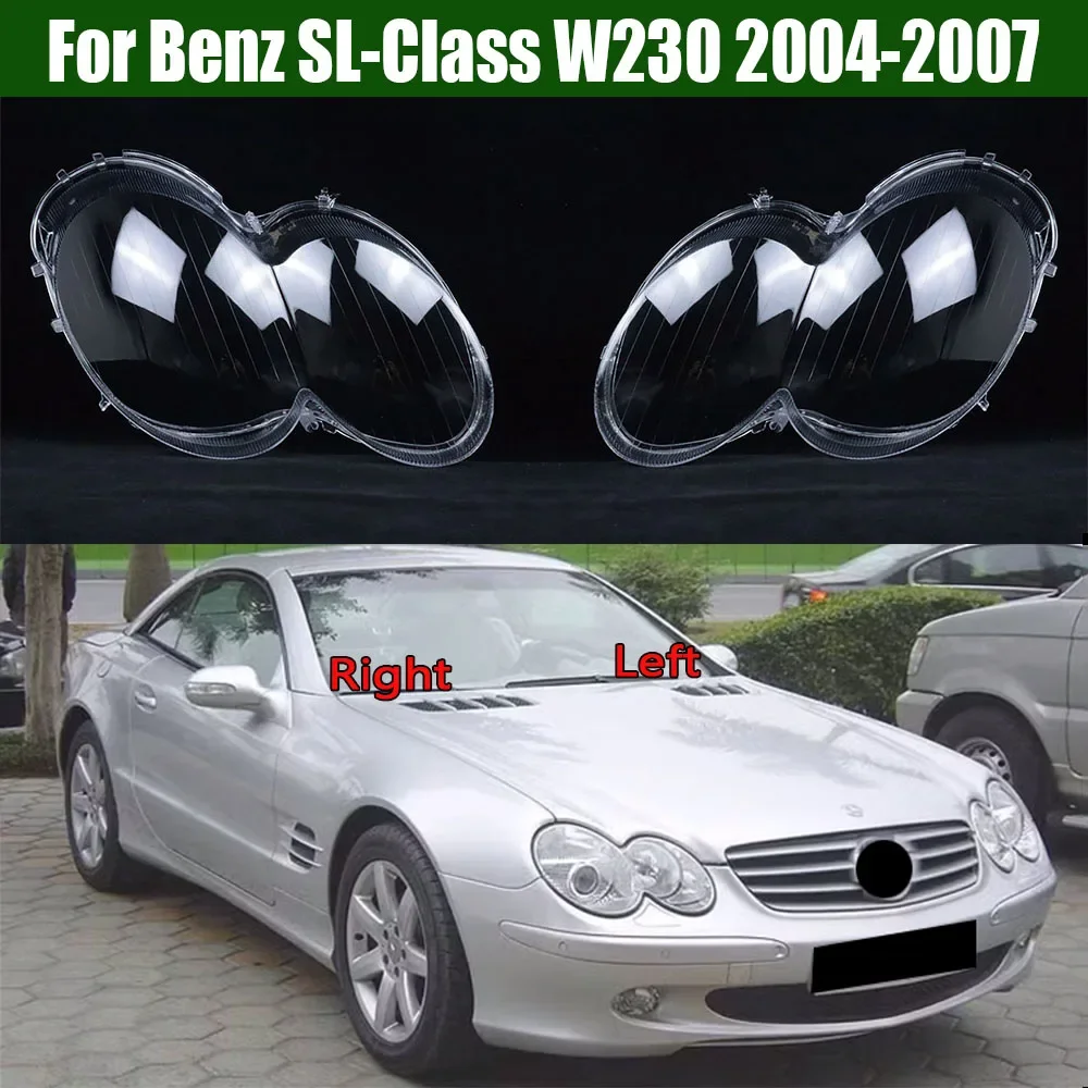 For Benz SL-Class W230 2004 2005 2006 2007 Front Headlamp Cover Lampshell Lens Plexiglass Replace Original Lampshade
For Benz SL-Class W230 2004 2005 2006 2007 Front Headlamp Cover Lampshell Lens Plexiglass Replace Original Lampshade
