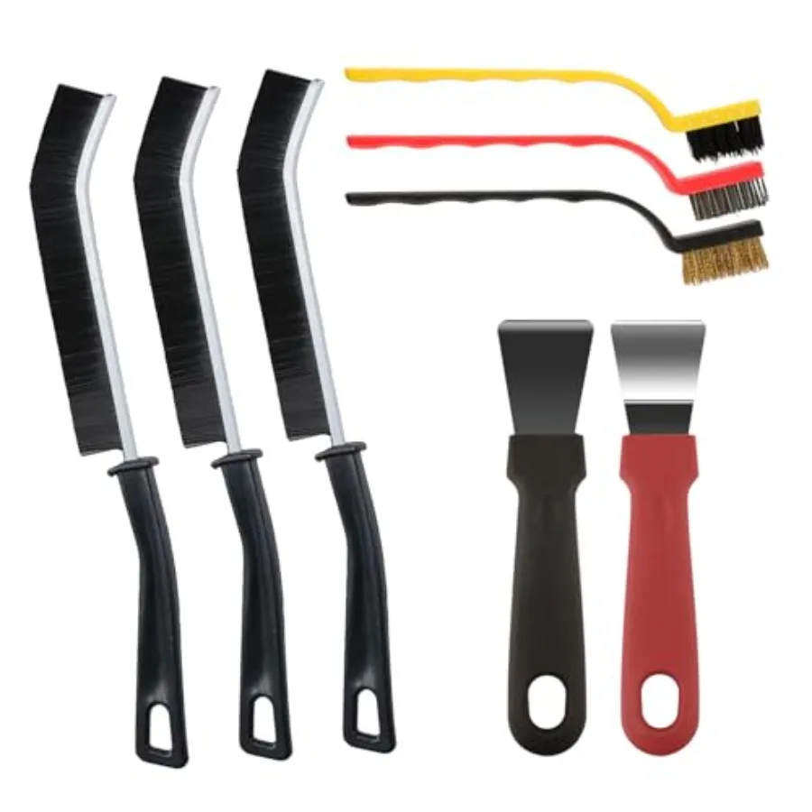 Crevice Cleaning Brush, Pack of 8 Multi-Purpose Brush Tool, Stiff Bristle Crevice Brush for Home Use Bathroom Tile Kitchen Prac
Crevice Cleaning Brush, Pack of 8 Multi-Purpose Brush Tool, Stiff Bristle Crevice Brush for Home Use Bathroom Tile Kitchen Prac