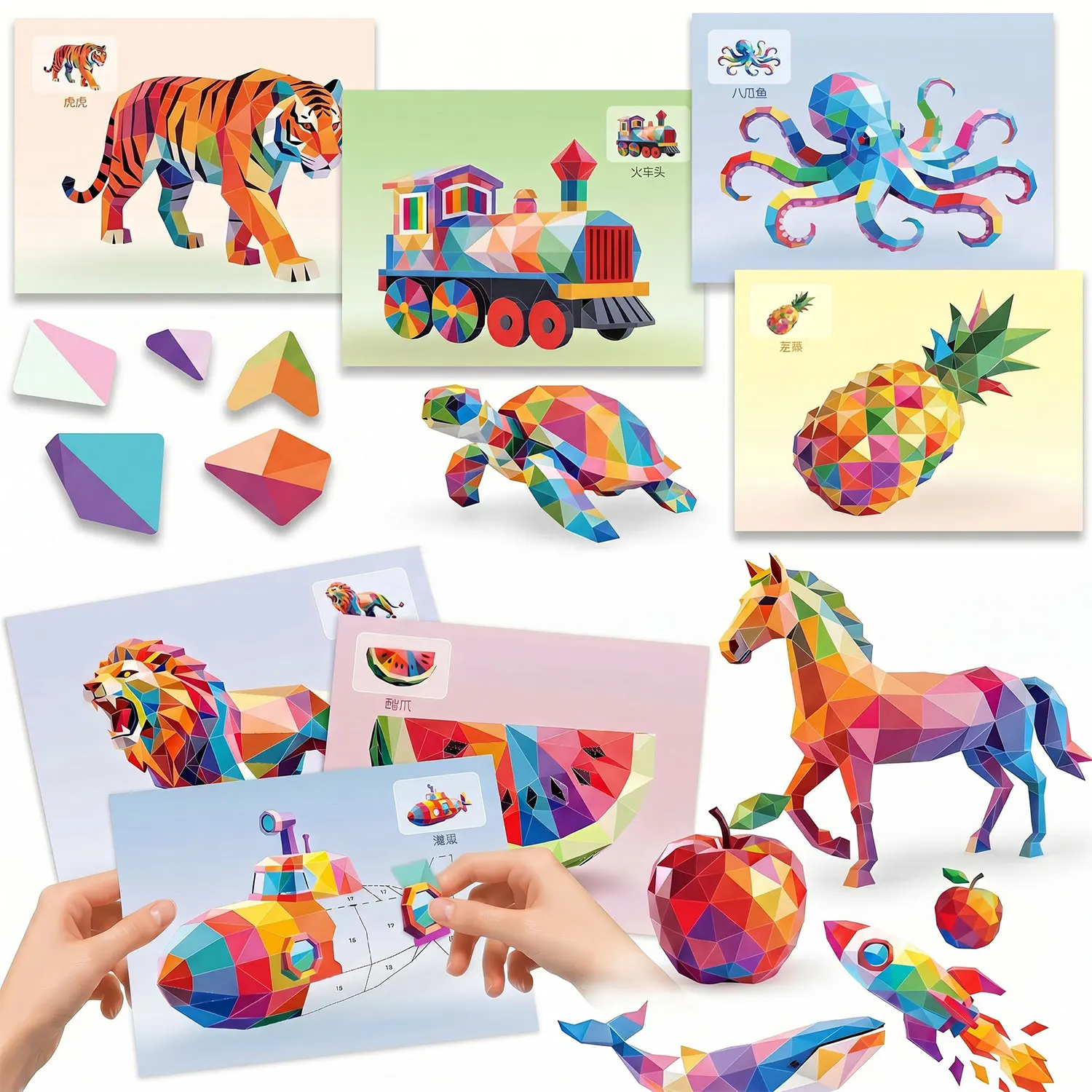 Sticker by Number Kits Mess-Free Travel Road Trip Art Craft Activity Paint with Stickers 6-24 Pictures Quiet Time Birthday Gifts
Sticker by Number Kits Mess-Free Travel Road Trip Art Craft Activity Paint with Stickers 6-24 Pictures Quiet Time Birthday Gifts