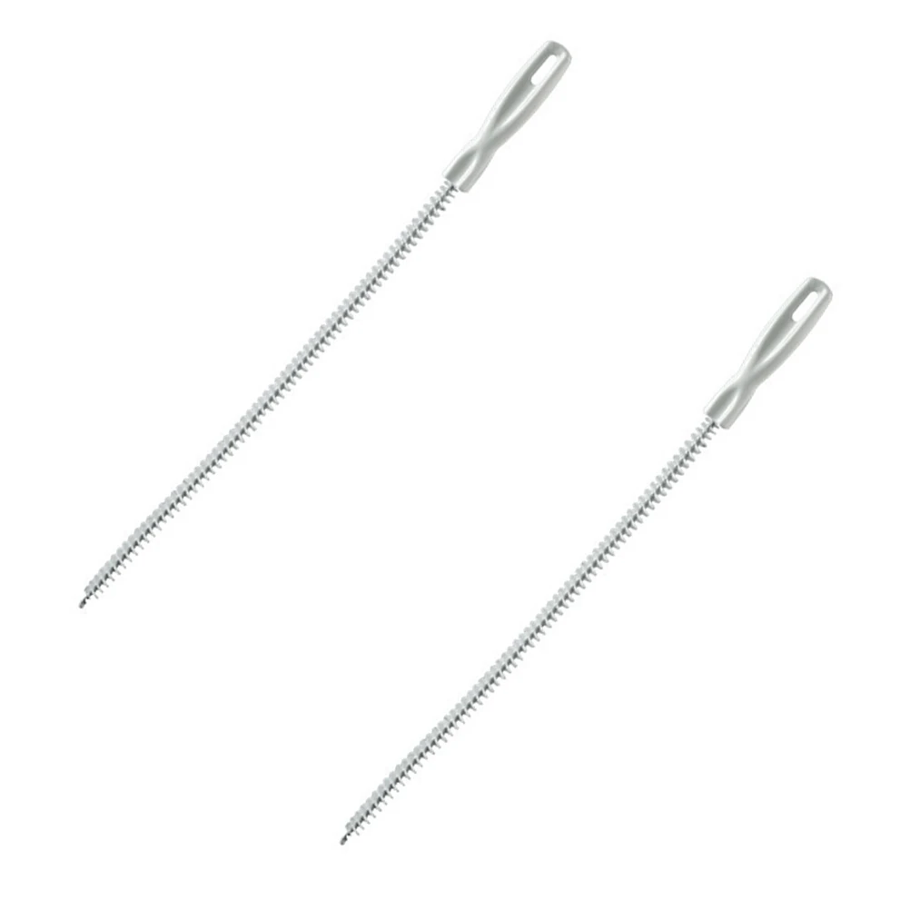 2 Pcs Cleaner Hair Removal ABS Nylon Fiber Clog Remover Flexible Tool Unclog Sink Bath Tub Sewer Cleaning Long
2 Pcs Cleaner Hair Removal ABS Nylon Fiber Clog Remover Flexible Tool Unclog Sink Bath Tub Sewer Cleaning Long