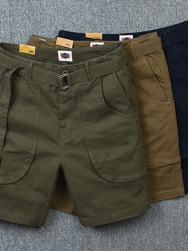 Men's Workwear orts Summer Five-Quarter Length Retro Waed Loose Fit Cotton Straight Leg Pants with Big kets Youthful V...
Men's Workwear orts Summer Five-Quarter Length Retro Waed Loose Fit Cotton Straight Leg Pants with Big kets Youthful V...