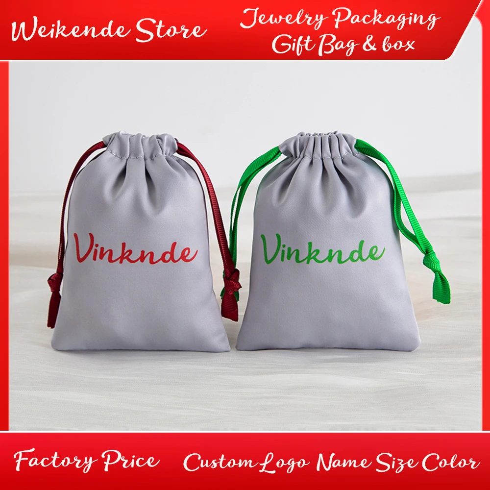 100Pcs DIY Silk Satin Wedding Gift Bags Sachet Soap Perfume Packaging Pouch Jewelry Earrings Drawstring Pocket Personalized Logo
100Pcs DIY Silk Satin Wedding Gift Bags Sachet Soap Perfume Packaging Pouch Jewelry Earrings Drawstring Pocket Personalized Logo