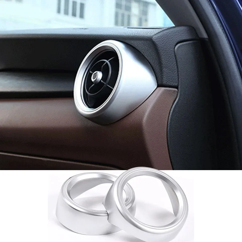 Car Air Conditioning Front Side Outlet Trim Frame ABS Chrome Sticker Auto Tuning Accessories For Alfa Romeo Stelvio 2017-2020
Car Air Conditioning Front Side Outlet Trim Frame ABS Chrome Sticker Auto Tuning Accessories For Alfa Romeo Stelvio 2017-2020