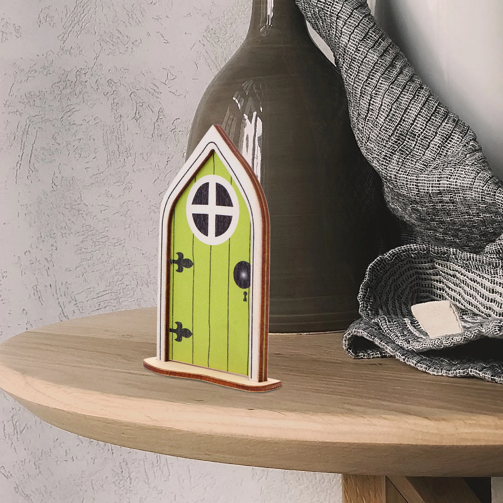 Miniature Wooden Wizard Gate Door Decoration Elf Door nament Creative Design Photo Props Mini Wood Decor Craft Christmas Party
Miniature Wooden Wizard Gate Door Decoration Elf Door nament Creative Design Photo Props Mini Wood Decor Craft Christmas Party