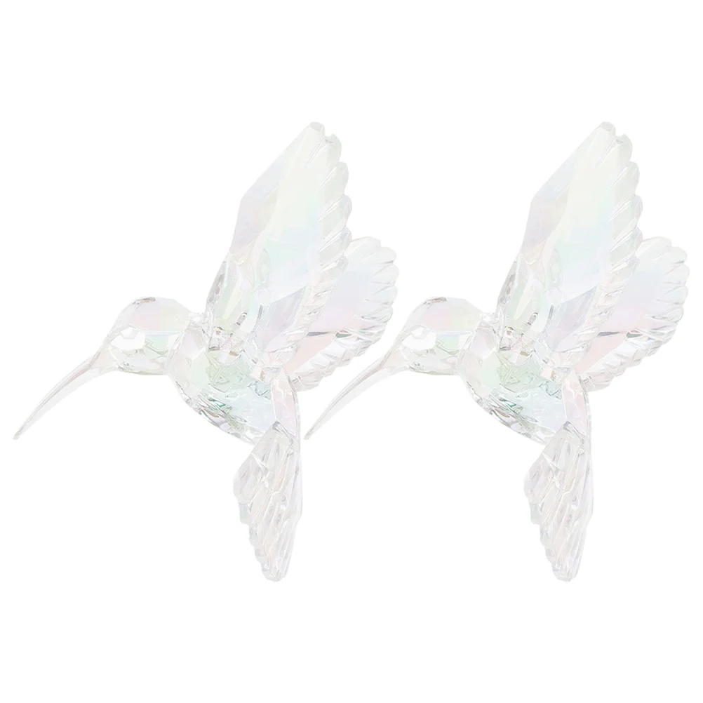 2 Pcs Crystal Bird Pendant Hummingbird Ornaments for Tree Party Decorations Iridescent Hanging Window Home
2 Pcs Crystal Bird Pendant Hummingbird Ornaments for Tree Party Decorations Iridescent Hanging Window Home